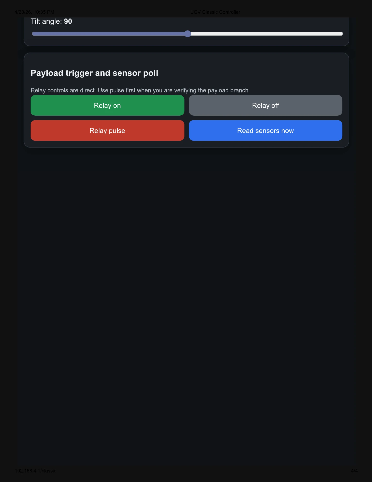MAG-V classic controller export page 4