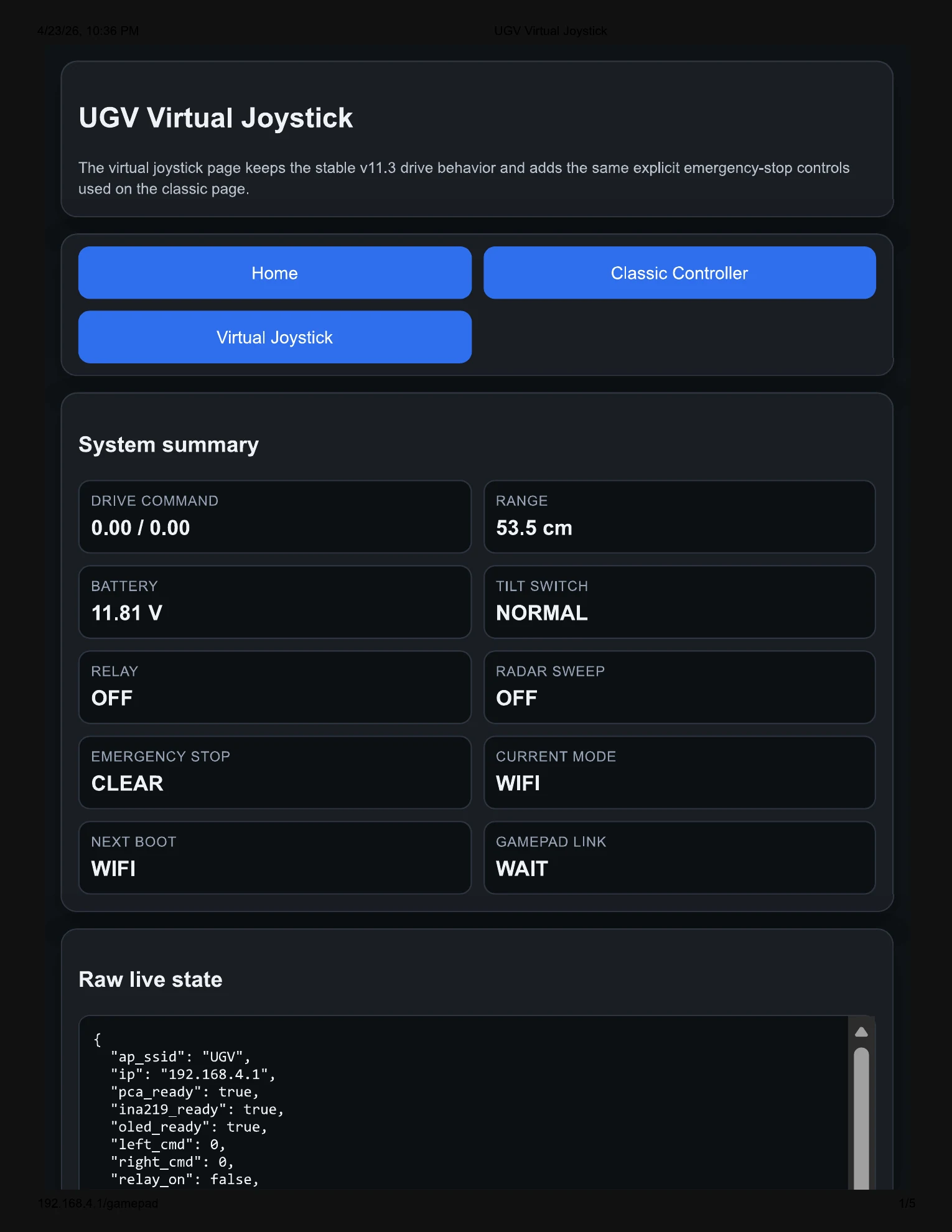 MAG-V gamepad controller export page 1