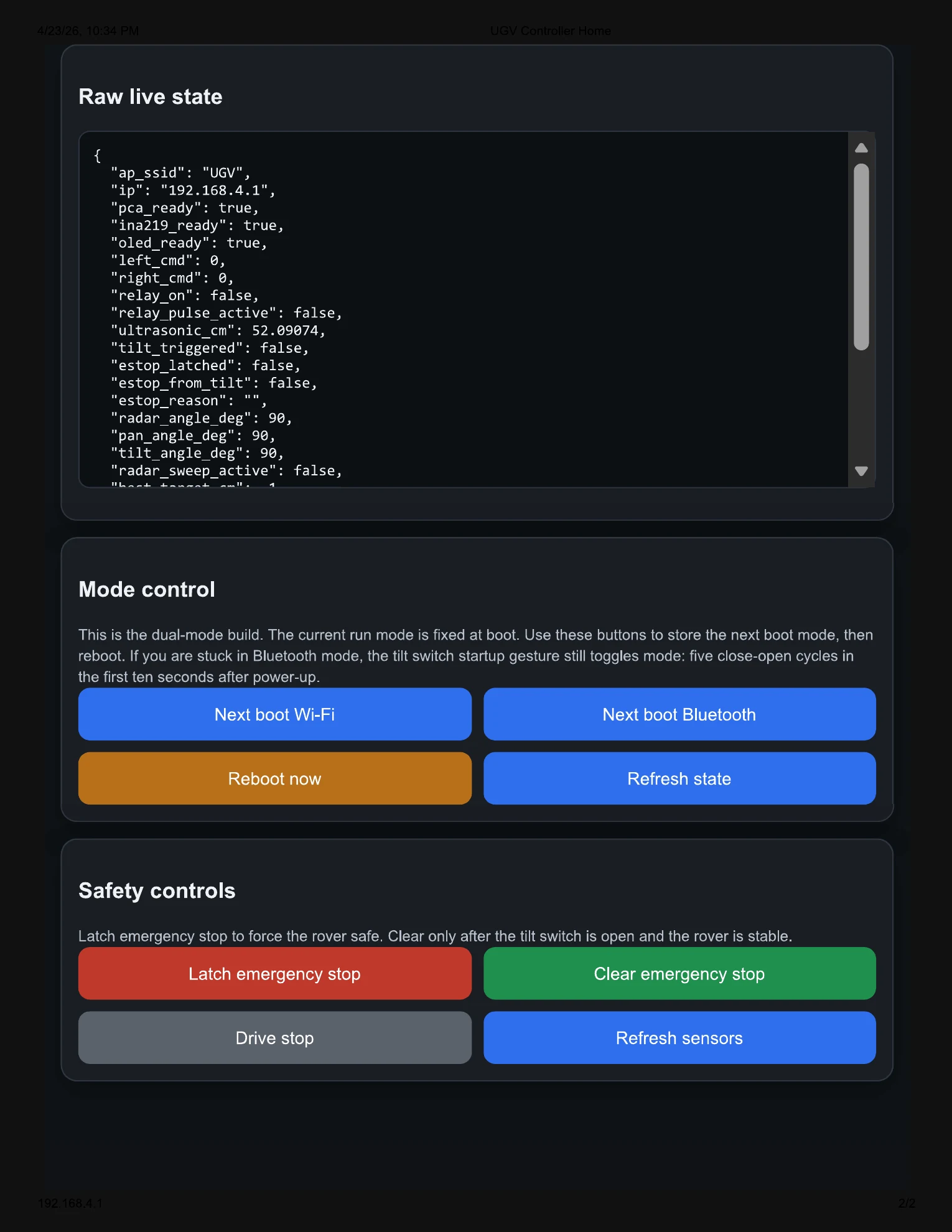 MAG-V home page export page 2